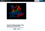 INEI presenta logotipo y eslogan oficial de los Censos Nacionales 2017