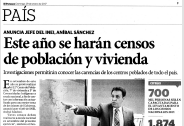 Este año se harán censos de población y vivienda