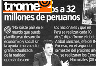Nos acercamos a 32 millones de peruanos