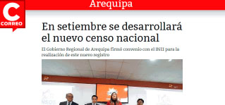 En setiembre se desarrollará el nuevo censo nacional