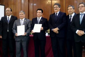 INEI Y LA UNIVERSIDAD NACIONAL MAYOR DE SAN MARCOS SUSCRIBIERON CONVENIO DE COOPERACIÓN INTERINSTITUCIONAL