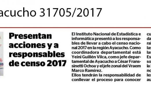 Presentan acciones y a responsables de censo 2017