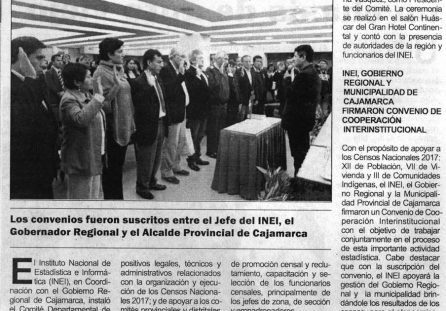 Se instaló comité departamental de apoyo a los Censos Nacionales 2017