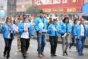 INEI REALIZÓ GRAN PASACALLE POR LOS CENSOS NACIONALES 2017