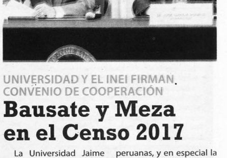 Bausate y Meza en el censo