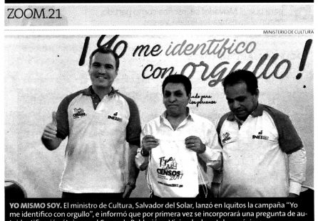 Yo me identifico con orgullo
