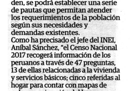 Todos a participar en el Censo Nacional del 22 de octubre