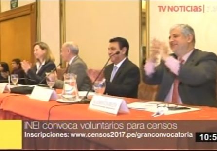 INEI lanza Gran Convocatoria de Voluntarios