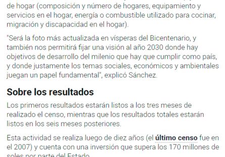 Censo 2017: más de 728 mil jóvenes serán convocados en todo el país