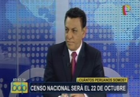 Entrevista al Jefe del INEI – Censos Nacionales 2017