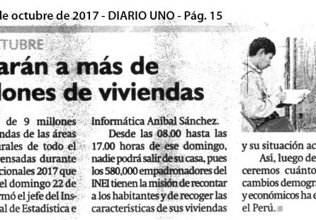 Censarán a más de 9 millones de viviendas