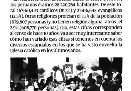 Católicos vs evangélicos
