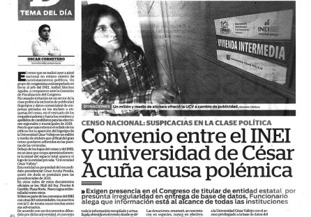 Censo Nacional con altibajos