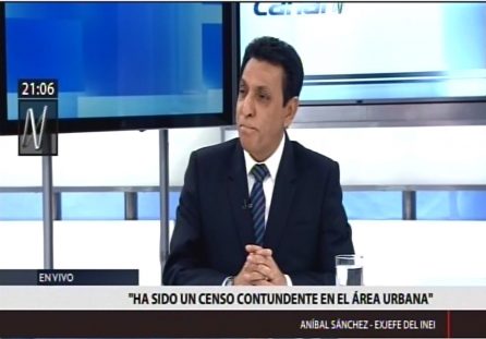 Entrevista al Dr. Aníbal Sánchez Aguilar – Censos Nacionales 2017