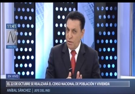 Entrevista al Jefe del INEI – Censos Nacionales 2017