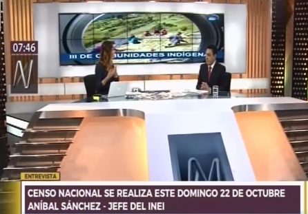 Entrevista al Jefe del INEI De 6 a 9