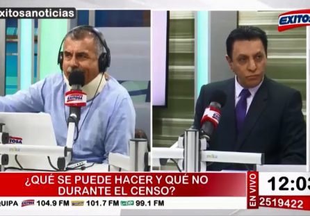 ¿Qué se puede hacer y qué no durante el Censo? – Entrevista al Jefe del INEI, Dr. Aníbal Sánchez Aguilar
