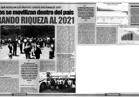 Peruanos se movilizan dentro del país generando riqueza al 2021