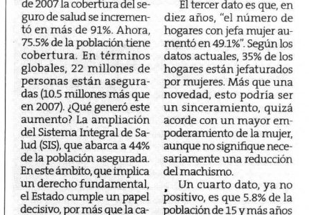 Censo 2017: Nuevos rostros del Perú